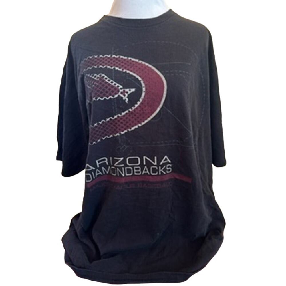Vintage Arizona Diamondbacks T-Shirt *SZ‎ 2XL Official MLB Merchandise